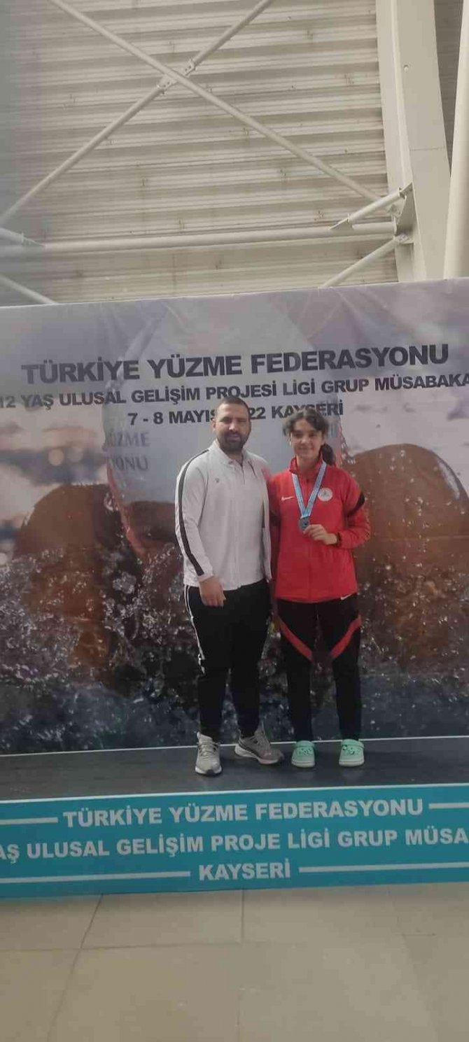 Yüzücüler Kayseri’den Madalyalarla Döndü