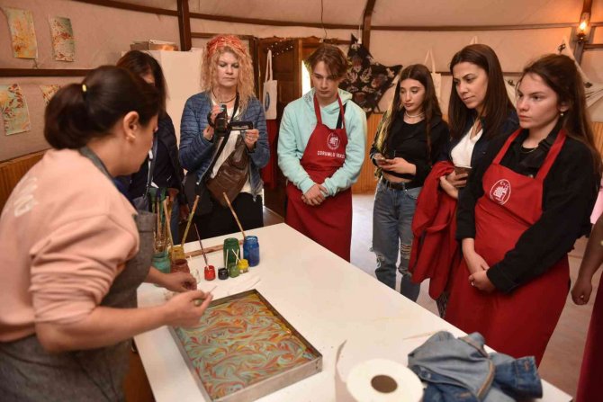 Erasmus Öğrencileri Çorumlu Obasında Ağırlandı