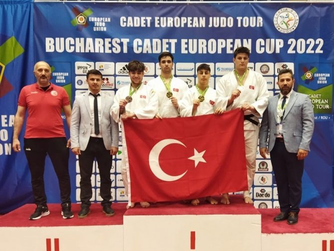Judoda Recep Ergin, Avrupa Şampiyonu Oldu