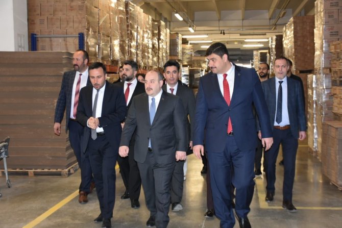 Bakan Varank Ve Başkan Oğuz’dan İşçi Ve Sanayicilere Ziyaret