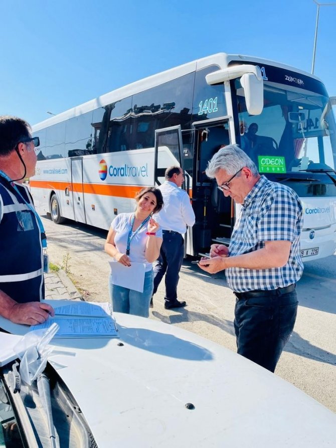 Tur Otobüslerine Denetim