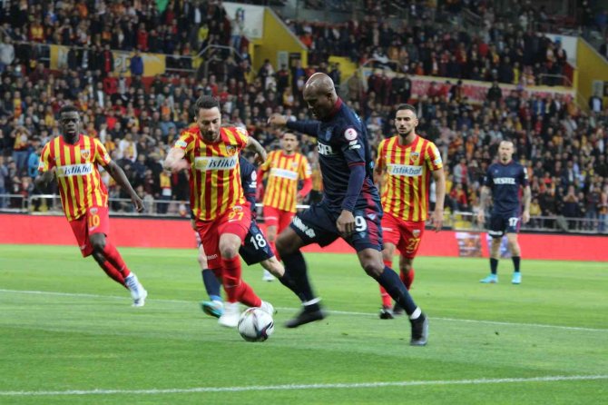 Ziraat Türkiye Kupası: Kayserispor: 0 - Trabzonspor: 1 (İ̇lk Yarı)