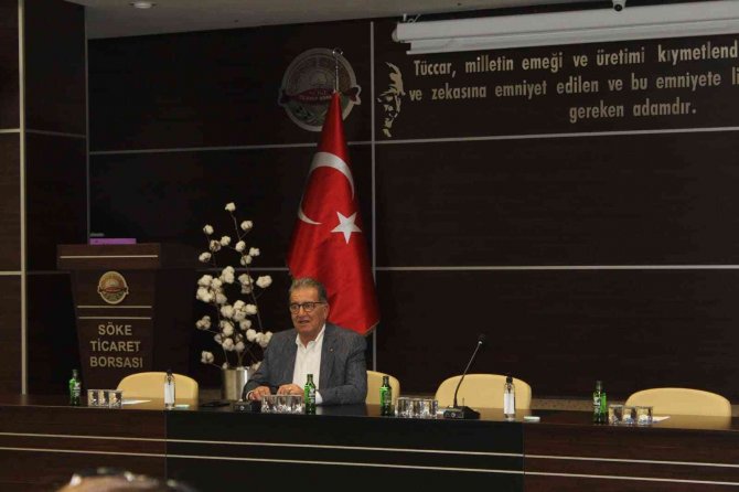 Söke Borsa’da Buğday Tüccarları Bir Araya Geldi