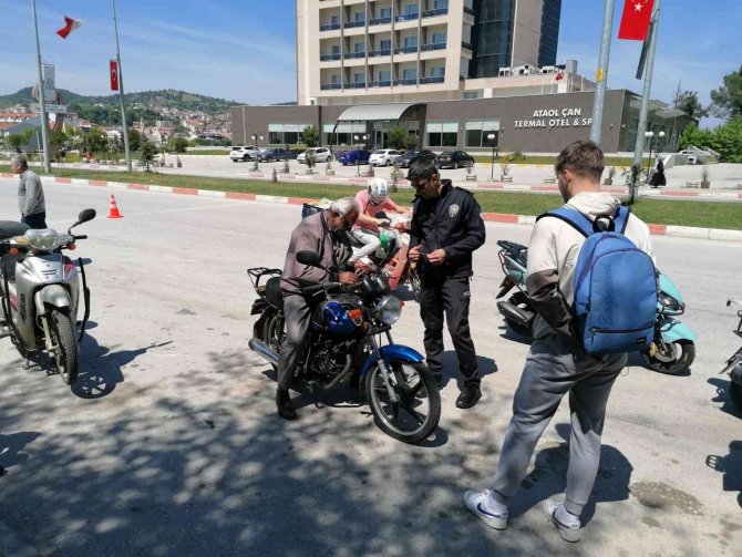 Çan’da Motosiklet Uygulaması Gerçekleştirildi