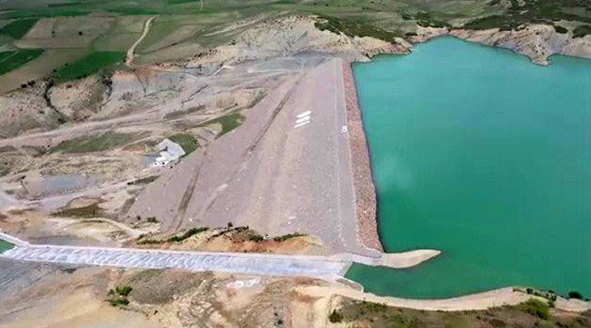 Elazığ’da Kanatlı Barajı Tam Doluluğa Ulaştı