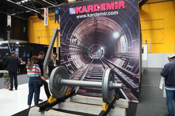 Kardemi̇r, ‘Rail Industry Show; Demiryolu Endüstrisi Altyapı Ve Teknolojileri Fuarı Ve Zirvesi’ne Katıldı
