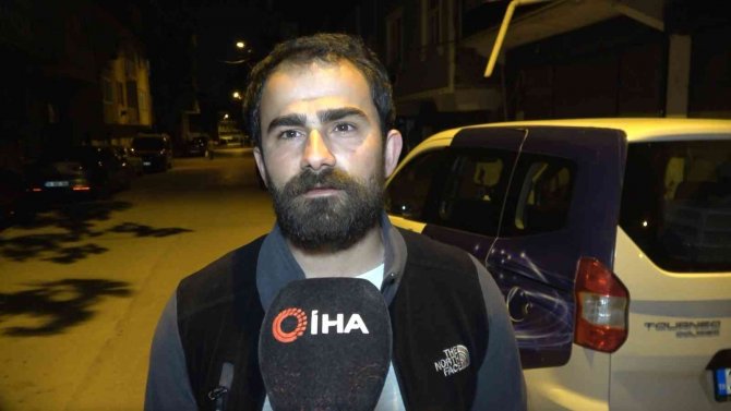 Hatalı Duran Otomobilden İnen Yolcuya, Makas Atan Otomobil Çarptı
