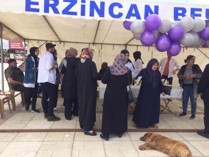 Hemşire Adayları Vatandaşları “İnme” Konusunda Bilgilendirdi