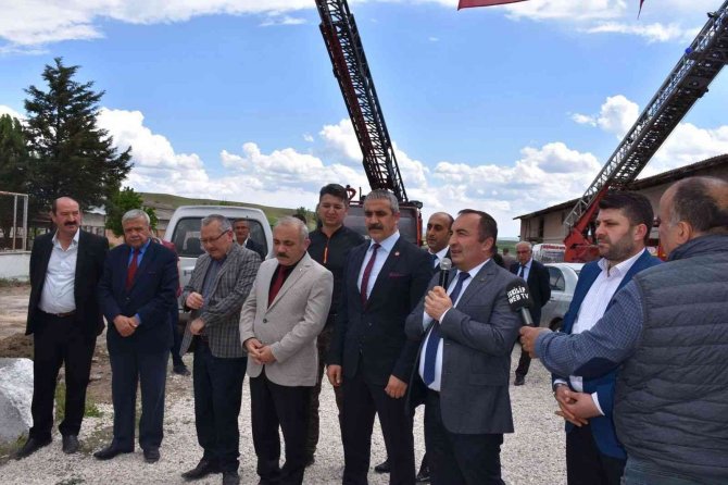 İ̇skilip’te Beton Parke Tesisi Törenle Açıldı