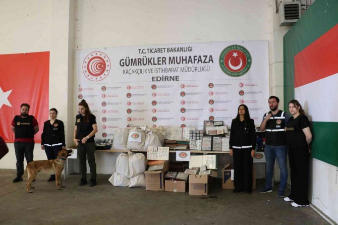 Kapıkule’de 13 Milyonluk Operasyon