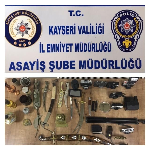İ̇ş Yerlerinden 760 Bin Tl’lik Eşya Çalan 2 Kişi Yakalandı
