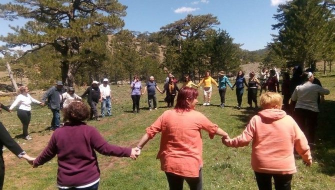 Köyceğizli Doğaseverler Topuklu Yaylası’na Çıktı