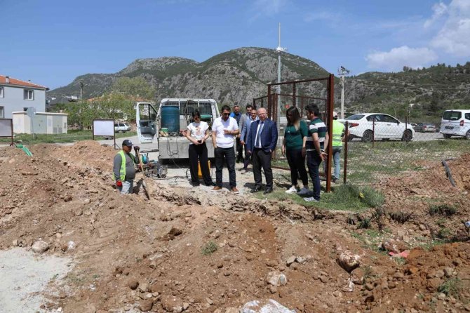Düğerek Mahallesine 300 Tonluk Atıksu Deposu