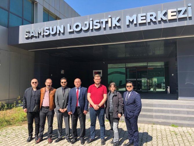 Omü’lü Öğrenciler Türkiye’nin Kuzeye Açılan Kapısı Samsun Lojistik Merkezi’nde