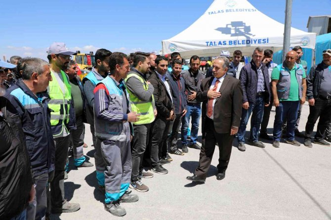 Talas’ta Asfalt Sezonu Açıldı