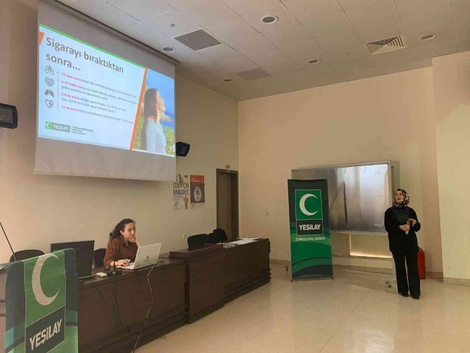 Zbeü’de Tütün Bağımlılığıyla Mücadele Konferansı Düzenlendi