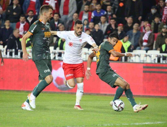 Ziraat Türkiye Kupası: Dg Sivasspor: 0 - Aytemiz Alanyaspor: 0 (İ̇lk Yarı)