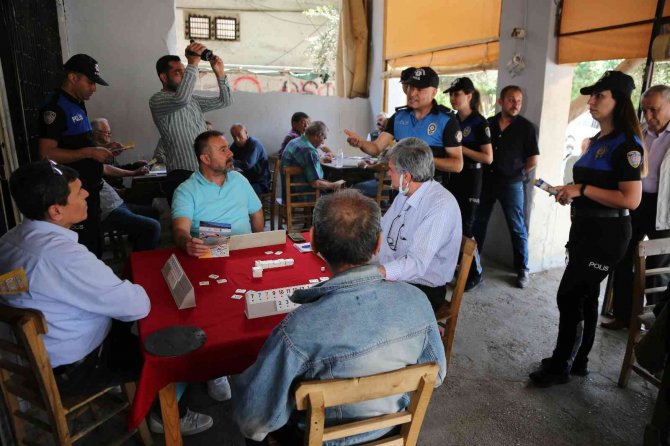 Polis İş Yerlerinde Boğulma Bilgilendirmesi Yaptı