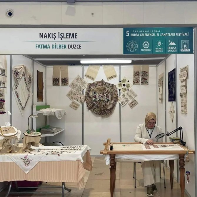 Festivalde Düzce’yi Fatma Dilber Temsil Ediyor