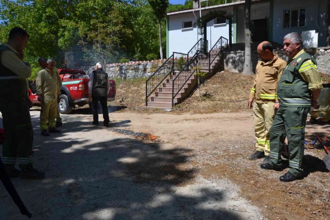 Biga’da Yangın Sezonu Başladı