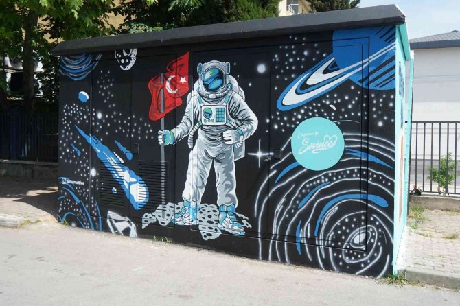 Trafolar Sanat Eserine Dönüştürülüyor