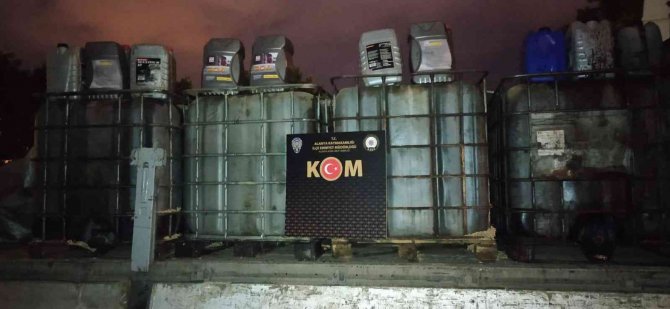 Alanya’da 8 Bin 200 Litre Kaçak Akaryakıt Yakalandı