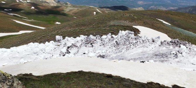 Erzincan’da Mayıs Ayında Karla Mücadele