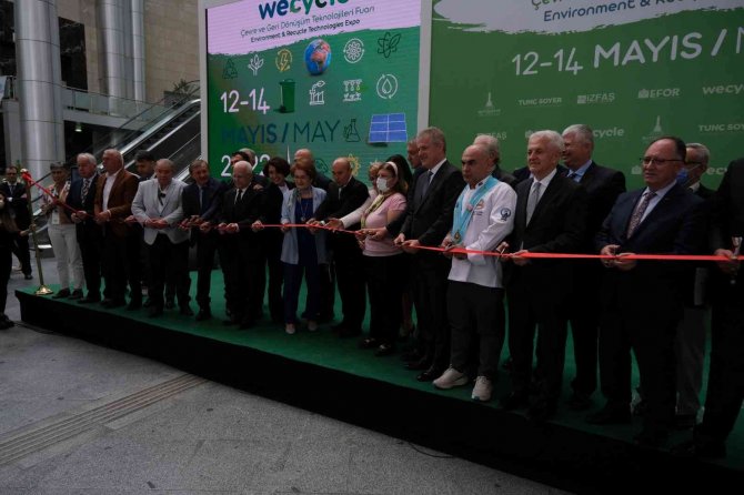 İ̇zmir Çevre Ve Geri Dönüşüm Fuarı Düzenlenen Törenle Açıldı