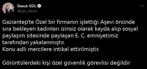 Aşevindeki Kadınların Videosunu İzinsiz Çeken Şahıs Gözaltına Alındı