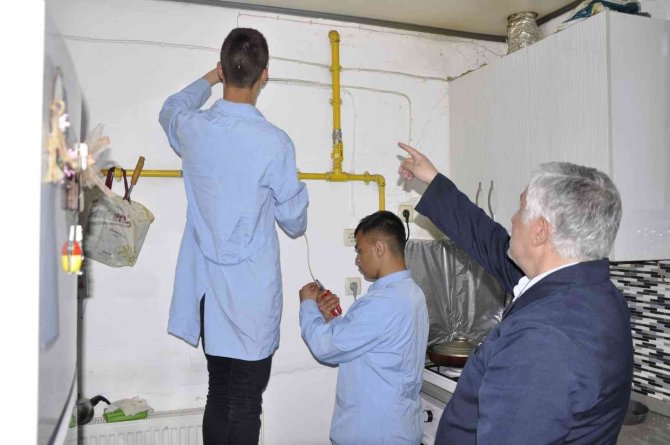 Safranbolu’da Öğrencilerden Örnek Davranış