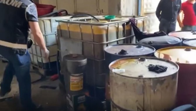 Gaziantep’te 3 Bin Litre Kaçak Akaryakıt Ele Geçirildi