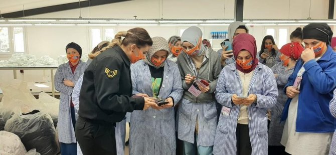 Ordu’da Jandarmadan 648 Kadına Kades Bilgilendirmesi