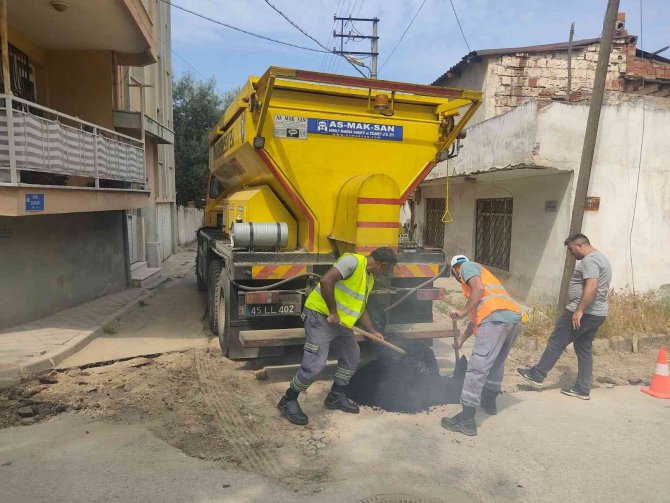 Salihli Belediyesi Asfalt Sezonunu Açtı