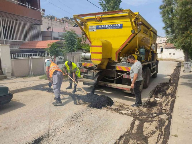 Salihli Belediyesi Asfalt Sezonunu Açtı