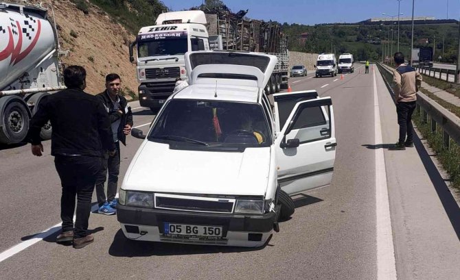Samsun’da Trafik Kazası: 2 Yaralı