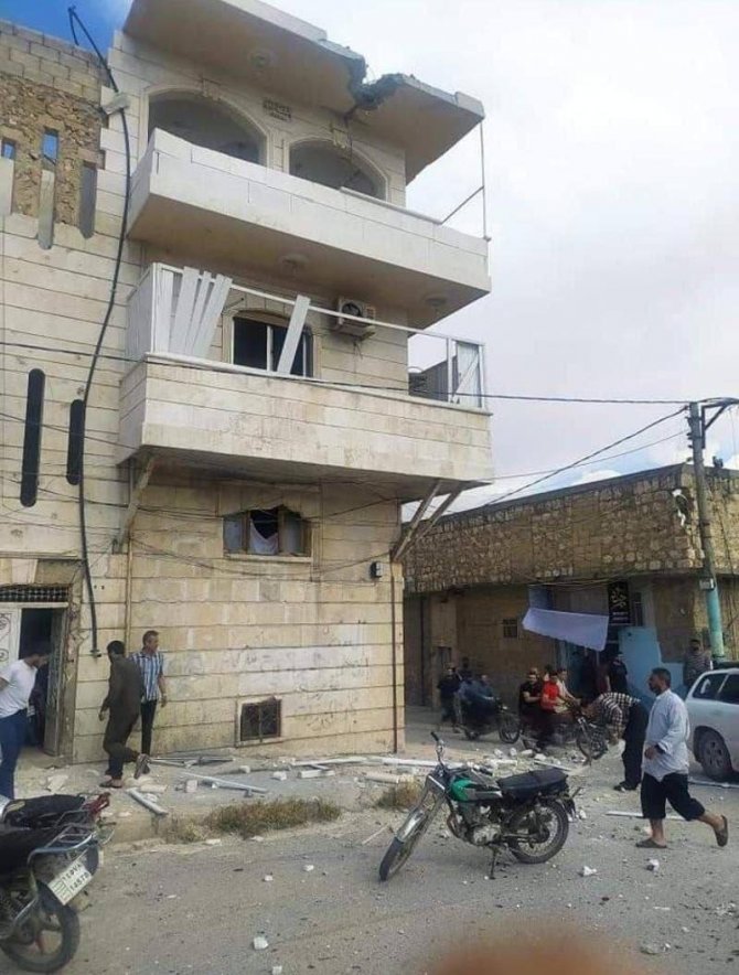 Terör Örgütü Pkk/ypg’den El Bab’a Roketli Saldırı