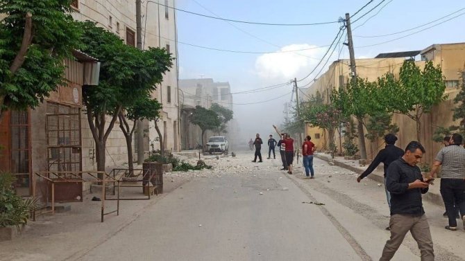 Terör Örgütü Pkk/ypg’den El Bab’a Roketli Saldırı