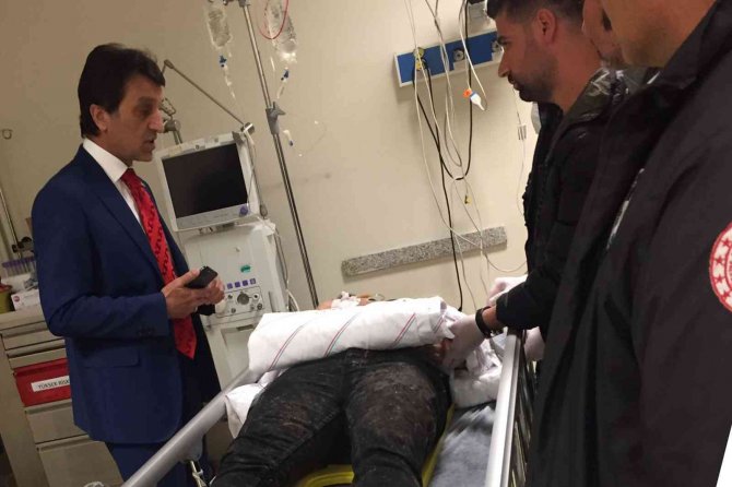 Çatak’ta Trafik Kazası: 1 Yaralı