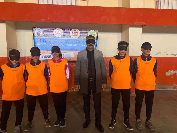 Taşlıçay’da Golbol Turnuvası Yapıldı
