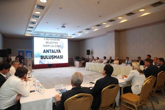 Antalya’da ‘Tarım Çalıştayı’