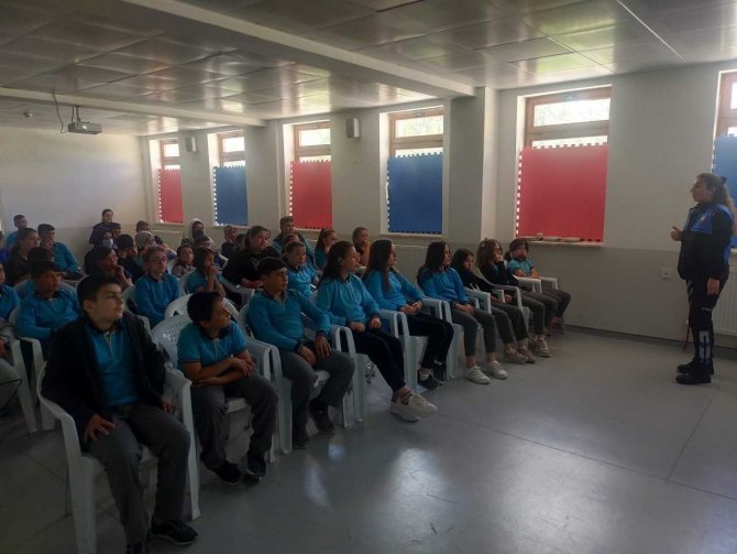 Çankırı’da Çocuklara Trafik Kuralları Anlatıldı