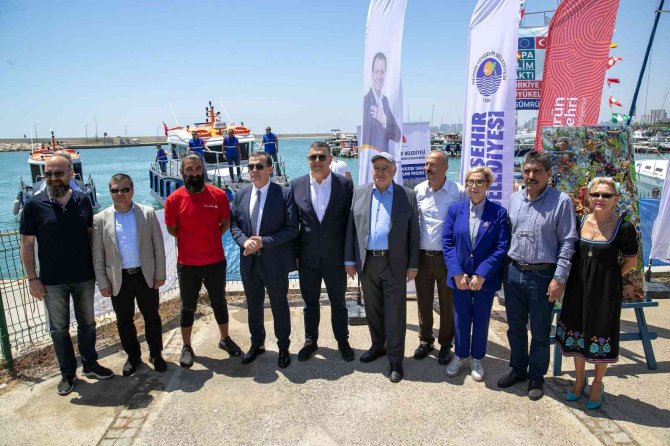 İ̇klim Değişikliğine Dikkat Çekmek İçin Yelken Açan Ekip Mersin’e Ulaştı