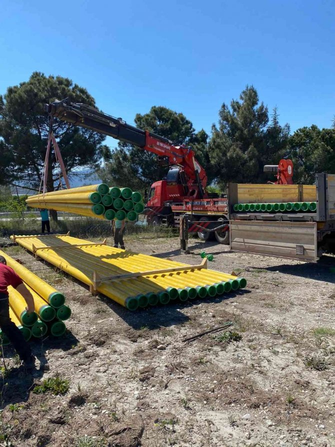 Kargı’da Doğalgaz Çalışmaları Başladı