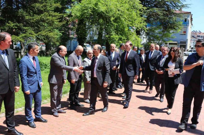 Mülkiye Başmüfettişliğine Atanan Vali Güner’den Veda Ziyaretleri