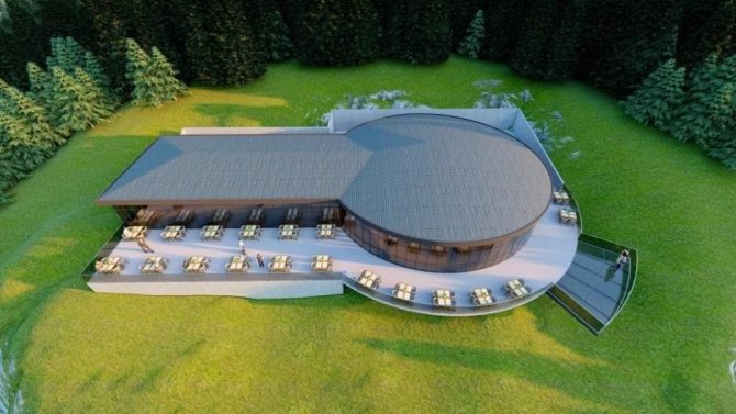 Bamsı Beyrek Seyir Terası İçin Çalışmalar Aralıksız Sürüyor