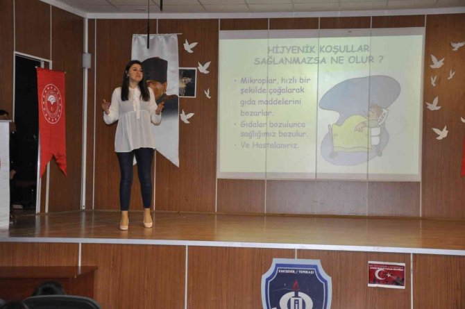 Öğrencilere Gıda Güvenliği, Gıda Kayıpları Ve İsrafı Anlatıldı