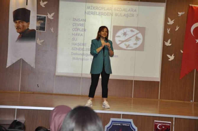 Öğrencilere Gıda Güvenliği, Gıda Kayıpları Ve İsrafı Anlatıldı