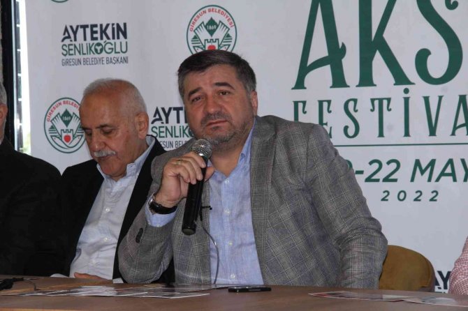 Giresun 45. Uluslararası Aksu Festivaline Hazırlanıyor