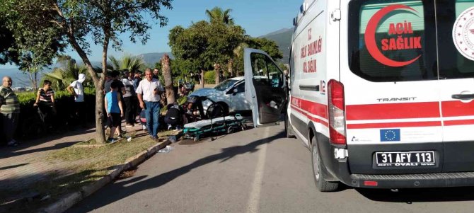 Hatay’da Trafik Kazası: 5 Yaralı