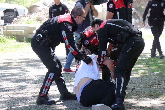 732 Personel Ve 149 Araçla Aksiyon Sahnelerini Aratmayan Tatbikat